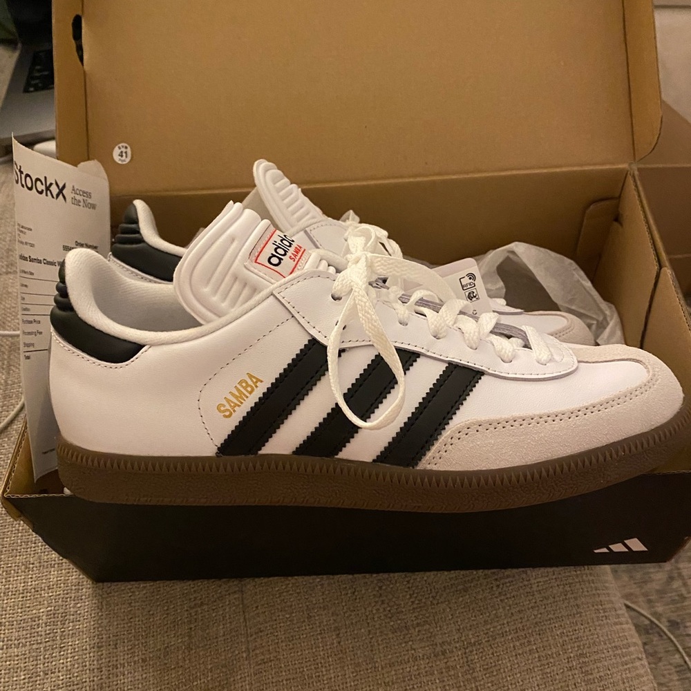 adidas Originals Samba White Black Sneakers